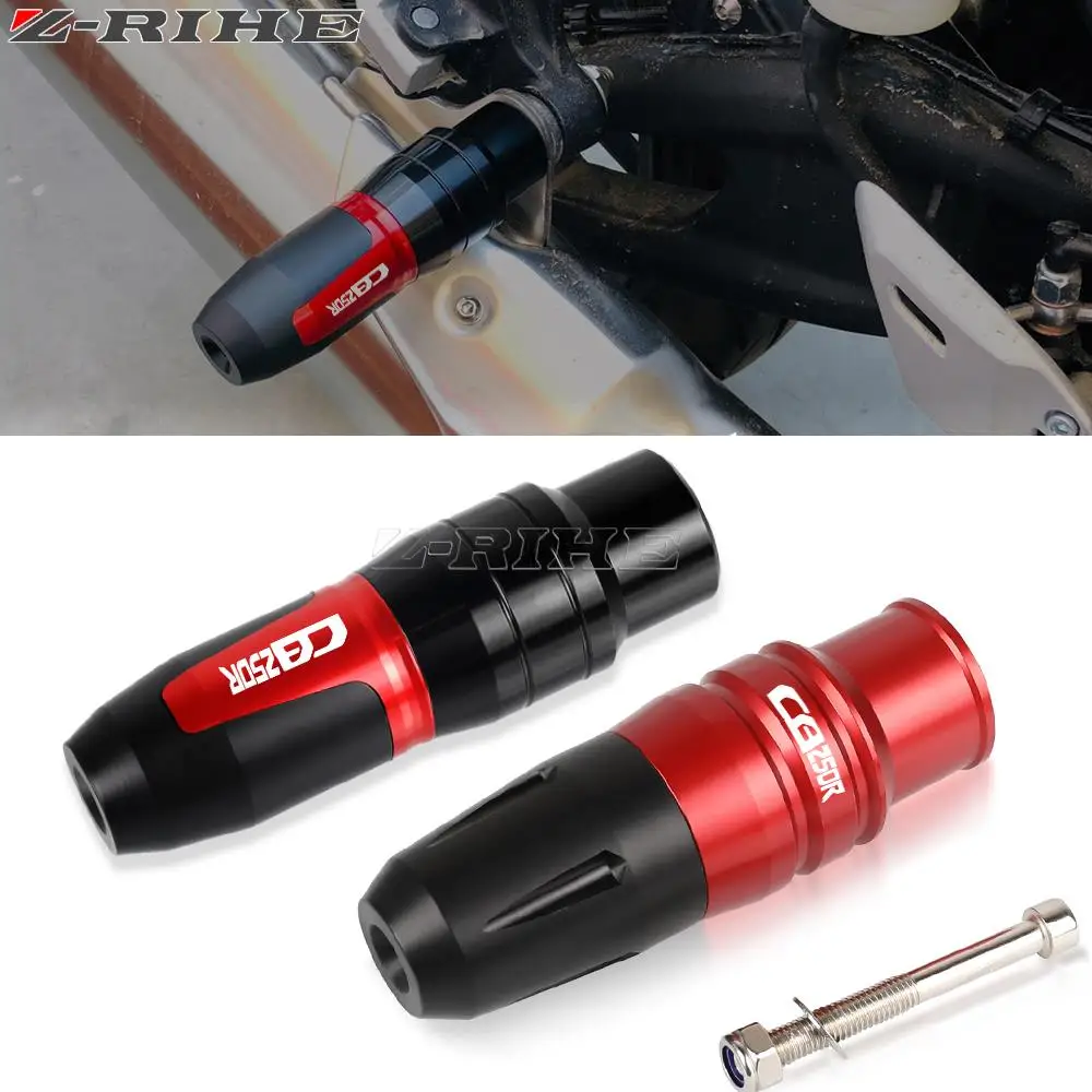 

Frame Exhaust Sliders Anti Crash Pad Protector FOR HONDA CB250R CB250 R 2017 2018 2019-2021 2022 2023 CB 250R Falling Protection