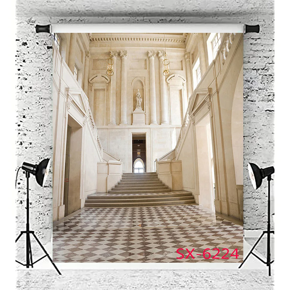 

Palace European Style Retro Classicial Photography Backdrops Props Art Castle Architecture Studio Background DYL-03