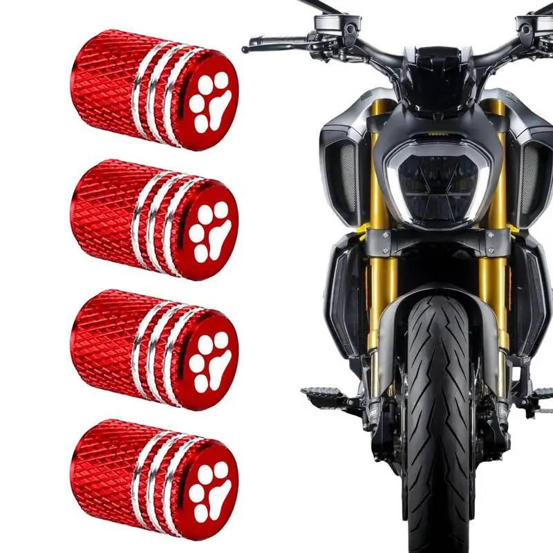 

4pcs Aluminum Car Wheel Tires Valves Tyre Stem Air Caps Airtight Cove