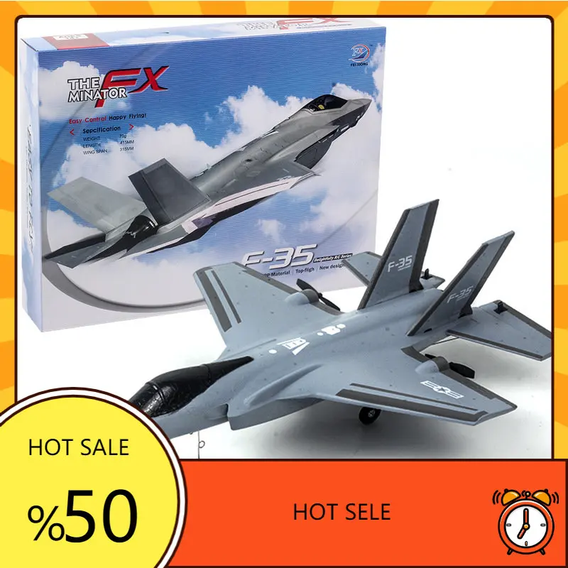 

F35 F22 RC Airplane 2.4G Radio Remote Control Plane RC Fighter Channel Fixed Wing Foam Glider Aircraft Model Children Toy Gifts