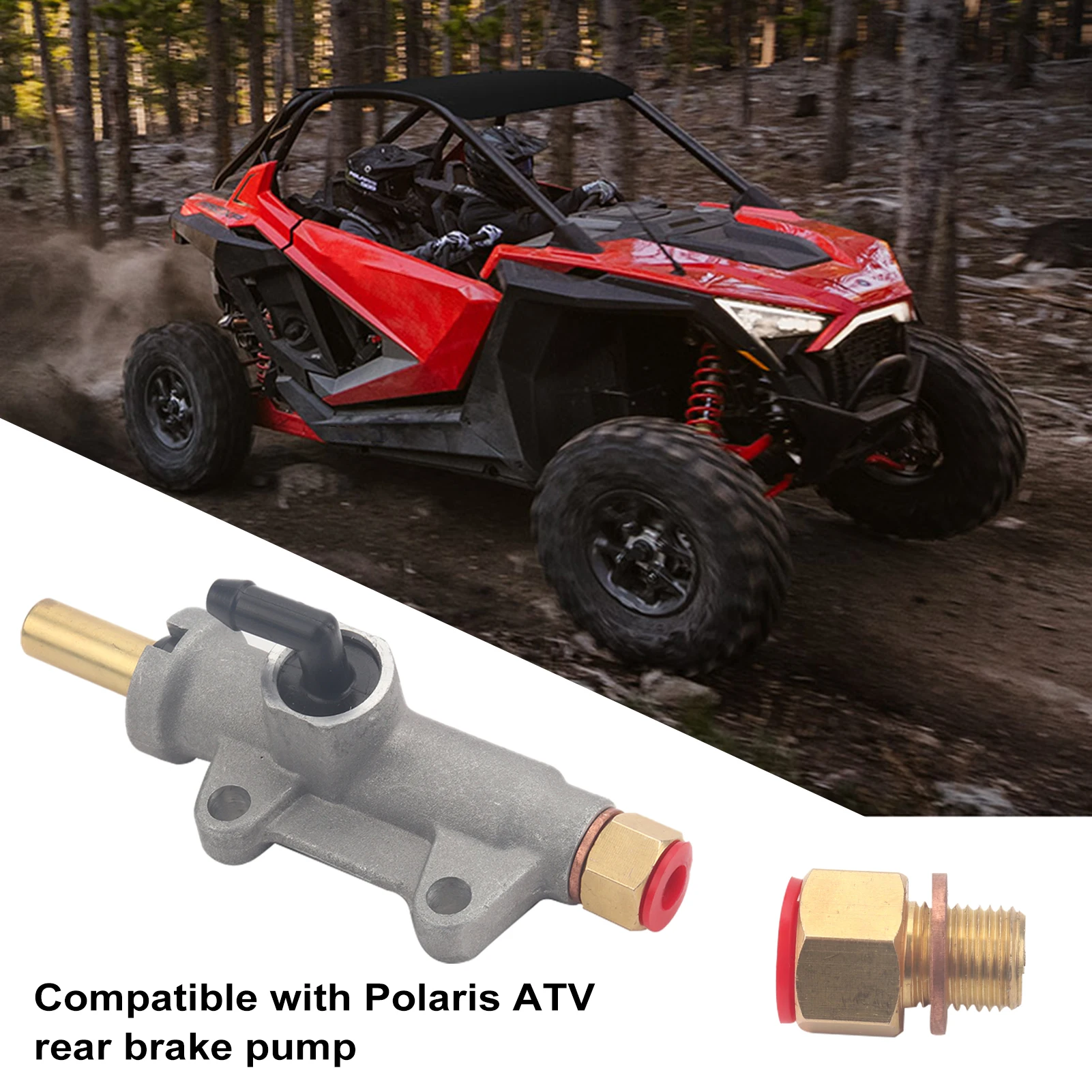 

ATV Rear Brake Master Cylinder Robust Pump Replacement 1910790 1911113 1910301 for Polaris