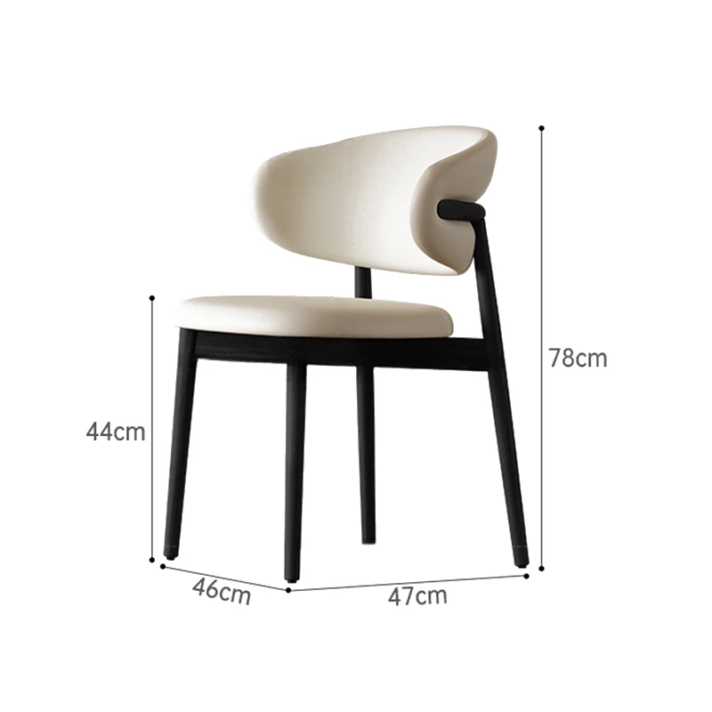 Скандинавский обеденный стул из твердой древесины эргономичный превосходный