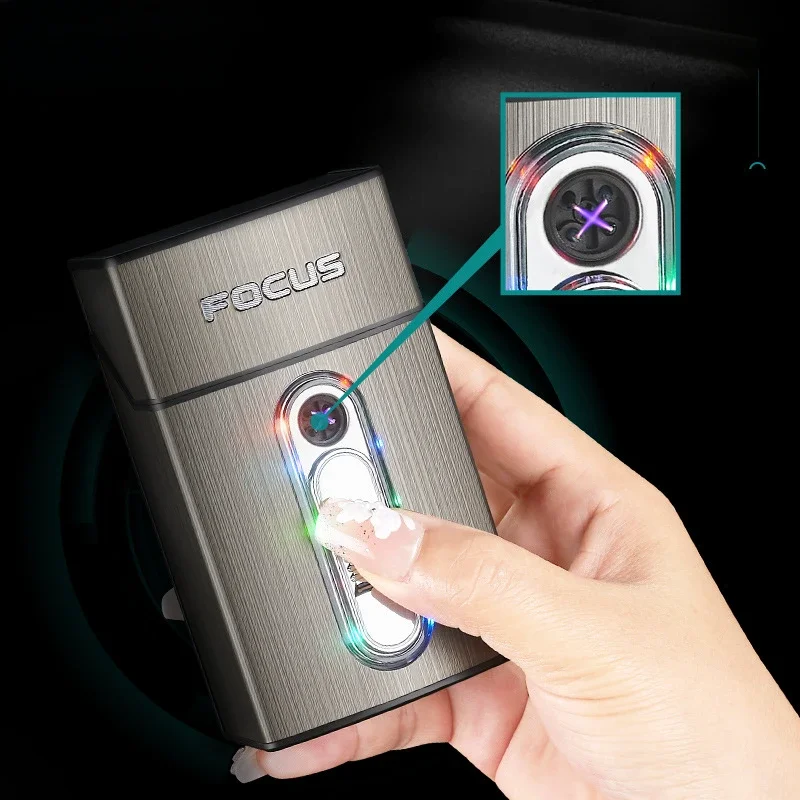 Перезаряжаемая двойная дуга для сигарет Type-C 20 шт