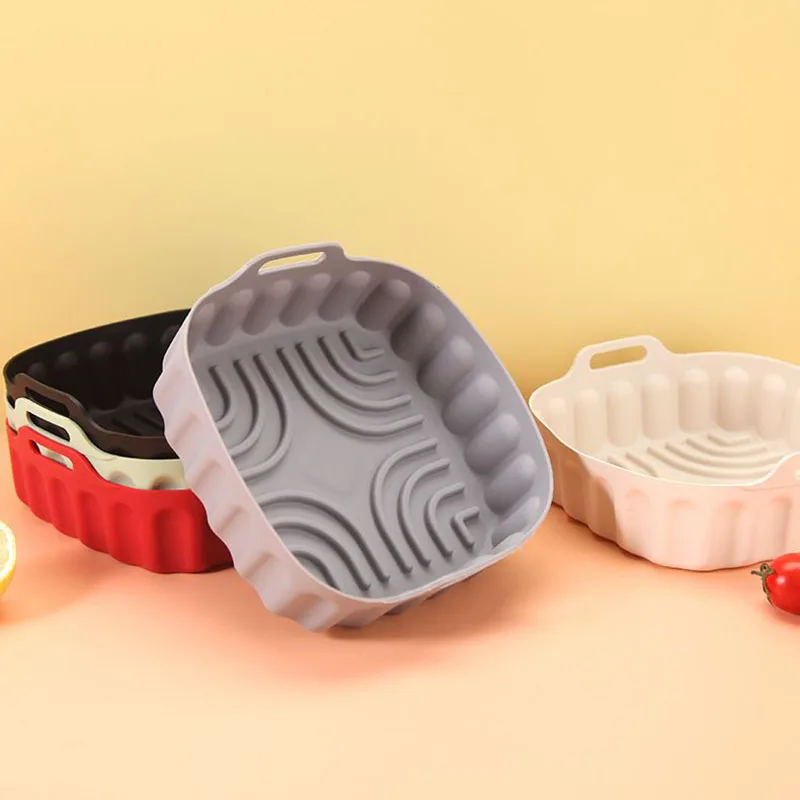 Квадратная силиконовая сковорода для аэрофритюрницы контейнер противеньки