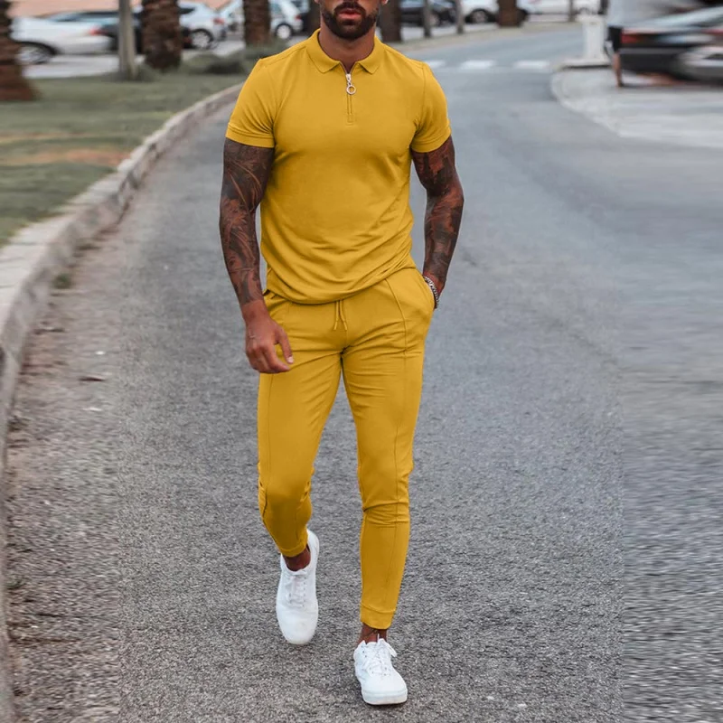 

Summer Menswear Slim-Fit Trendy Youth Casual Suit Multi-Color