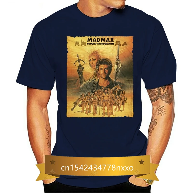 

Mad Max Beyond Thunderdome T Shirt Classic 1980'S Movie Cotton Tee S - 3Xl Loose Size Top Tee Shirt