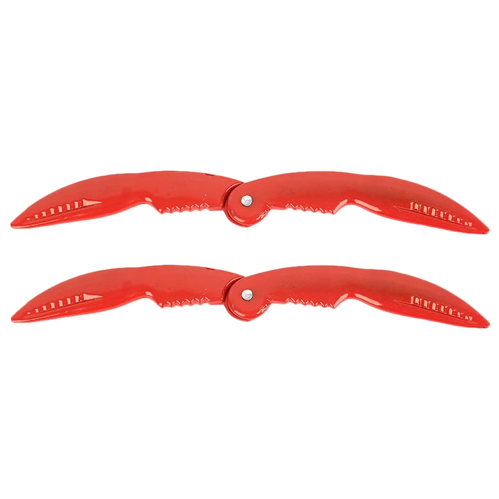 

Crab Clamp Lobster Clip Metal Clamps Seafood Peeling Tool Aluminum Alloy Clips Eating Tools Crackers