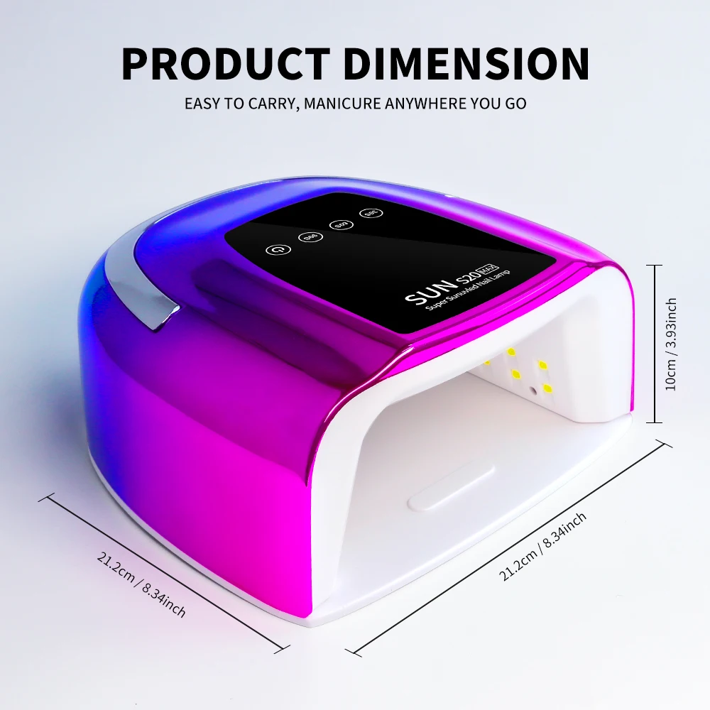Профессиональная Сушилка Для Ногтей С 48 Светодиодными Лампами Быстрого Сушки