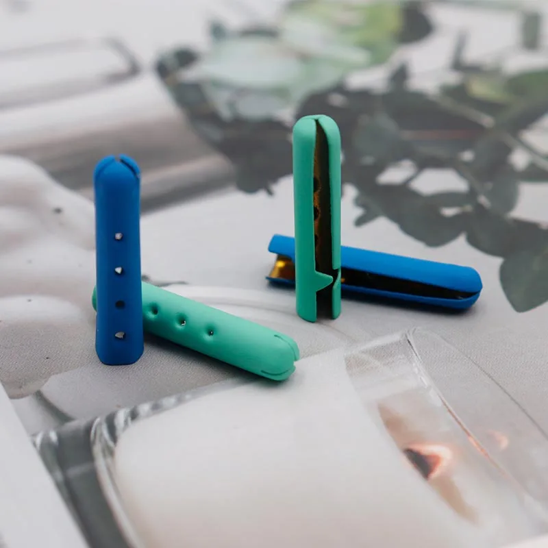100pcs Wholesale Coolstring Decorative Aglets 22*4.3MM Anti Paint-Peeling Premium Metal Tips Blue Pinegreen Skin Feeling Lacends