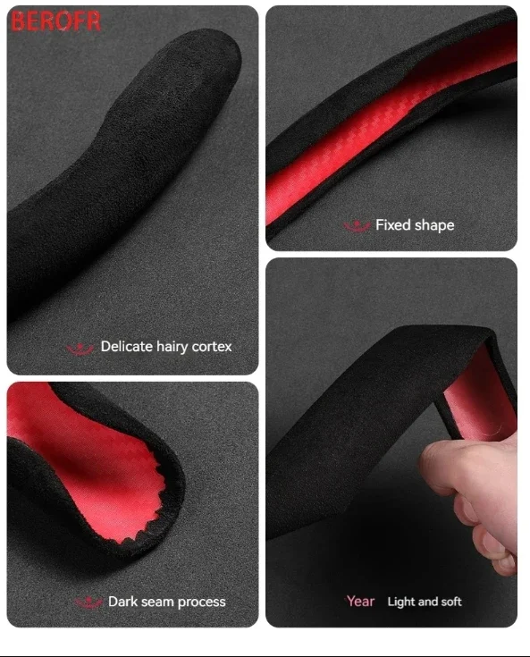 Автомобильный замшевый чехол на руль поглотитель пота для Hyundai Elantra creta ix35 i30 I40 IX20