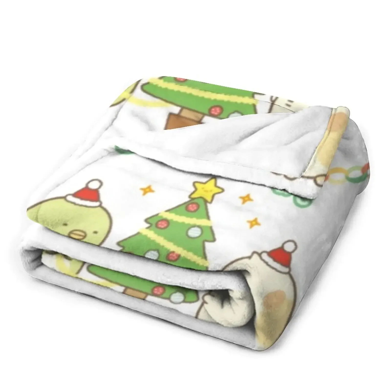 Рождественское одеяло Sumikko gurashi пушистые одеяла для кровати