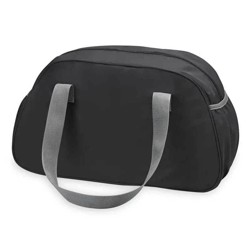 Gaiam Duffel Bag, Black/Grey