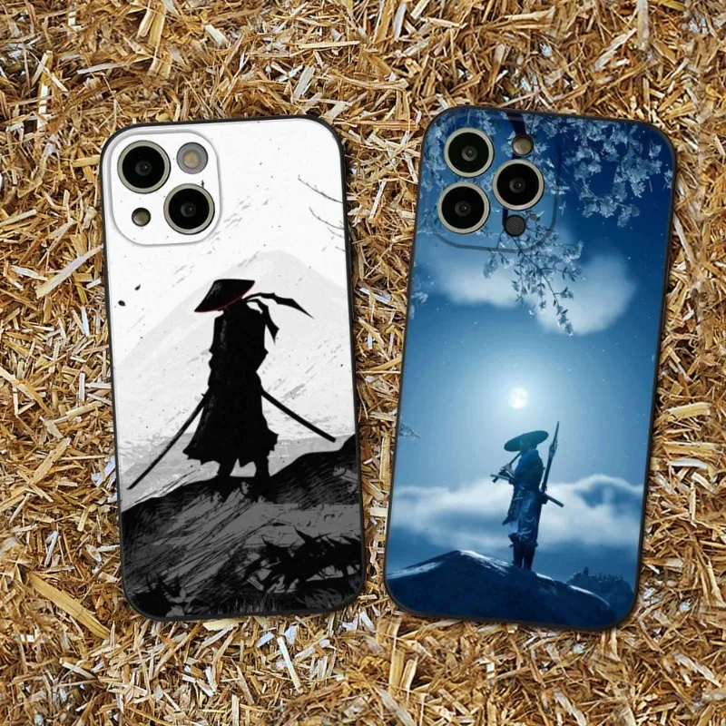 

Samurai Japan Ghost Art Phone Case FOR IPhone 7 8 Plus X XS XR XSmax 11 12 13 14 pro promax 12 13mini 14plus