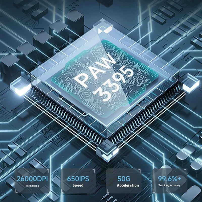 Akko Ag одна мышь беспроводная тройной режим 8k Paw3395 эргономичная перезаряжаемая
