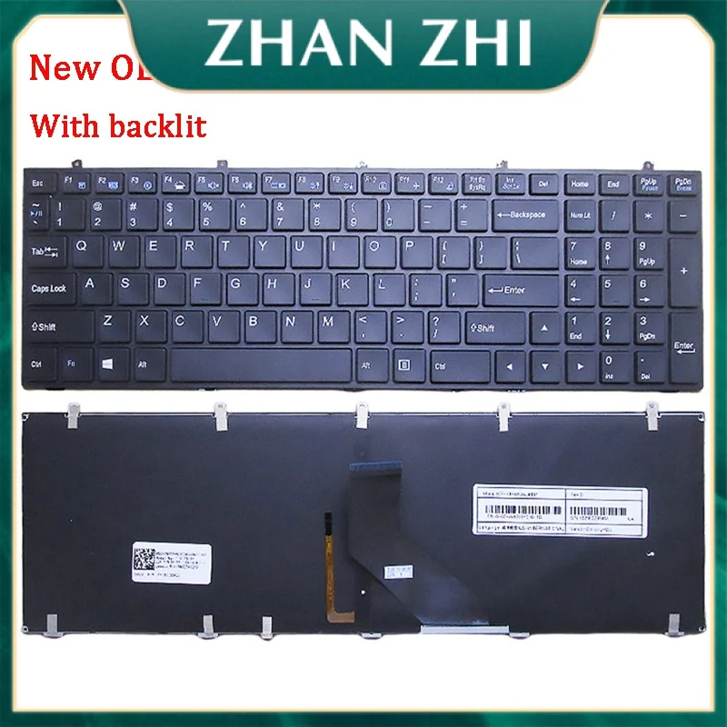 

Новая сменная Клавиатура для ноутбука, совместимая с Hasee K590S K650S K650C K790S K660E K760E K750D K710C