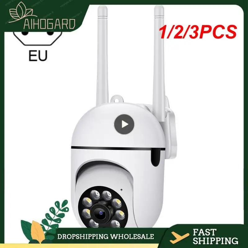 

1/2/3PCS Tuya/YCC365 PLUS APP Wireless IP Camera 2MP Outdoor Street WIFI Motion Detection Camera AI Auto Tracking CCTV