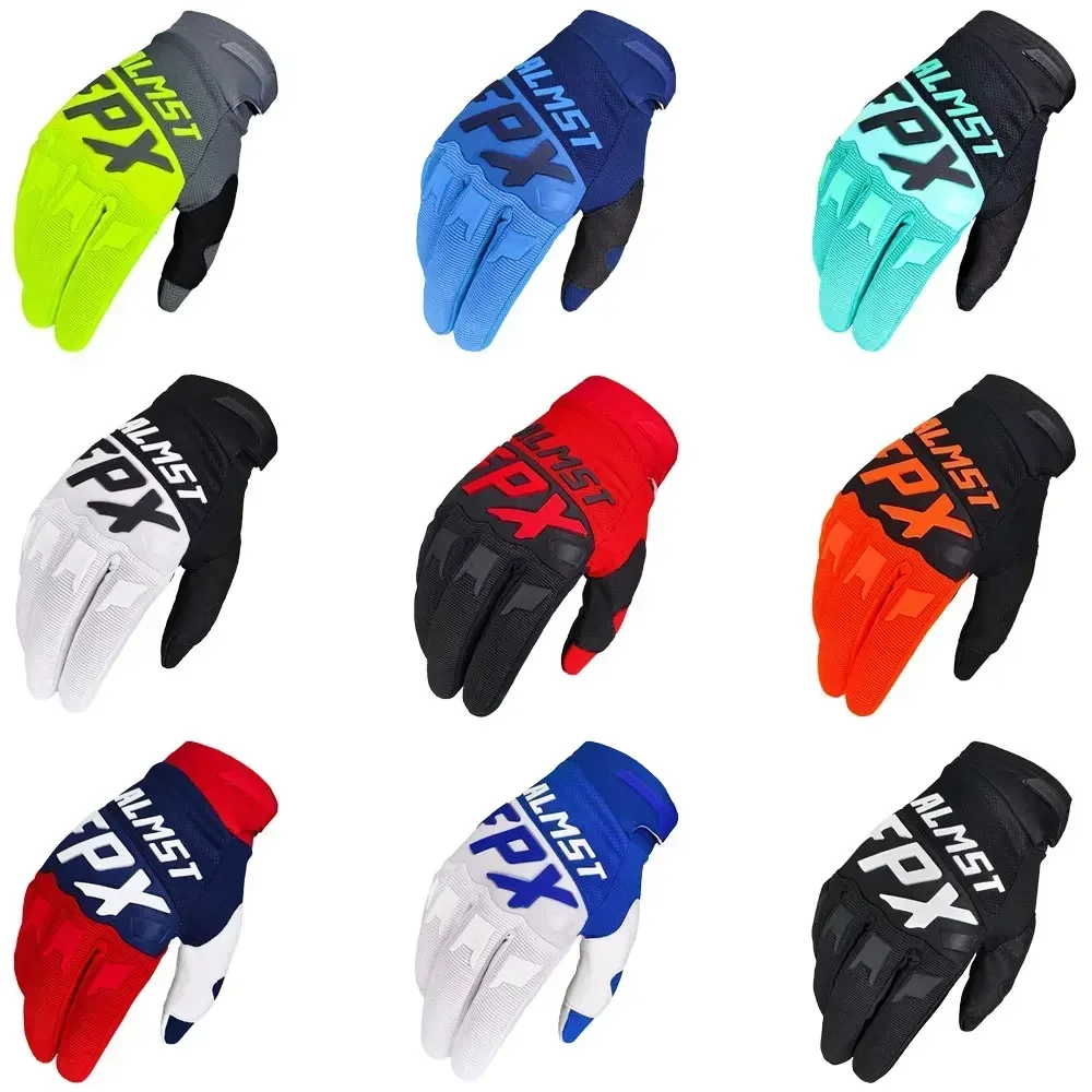 Фото Almst Fpx взрослый сенсорный экран горный велосипед Guantes Cross Racing мотоциклетные перчатки мужские женские MX MTB велосипедные мужские Luvas унисекс №1