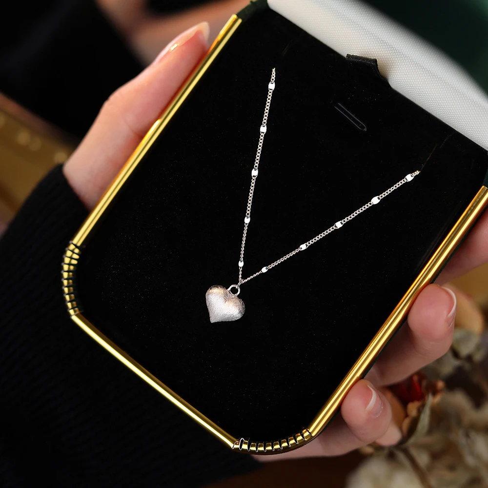 Кулон LORIELE из стерлингового серебра 925 пробы 40 + 2 3 см ожерелье Свадебные украшения