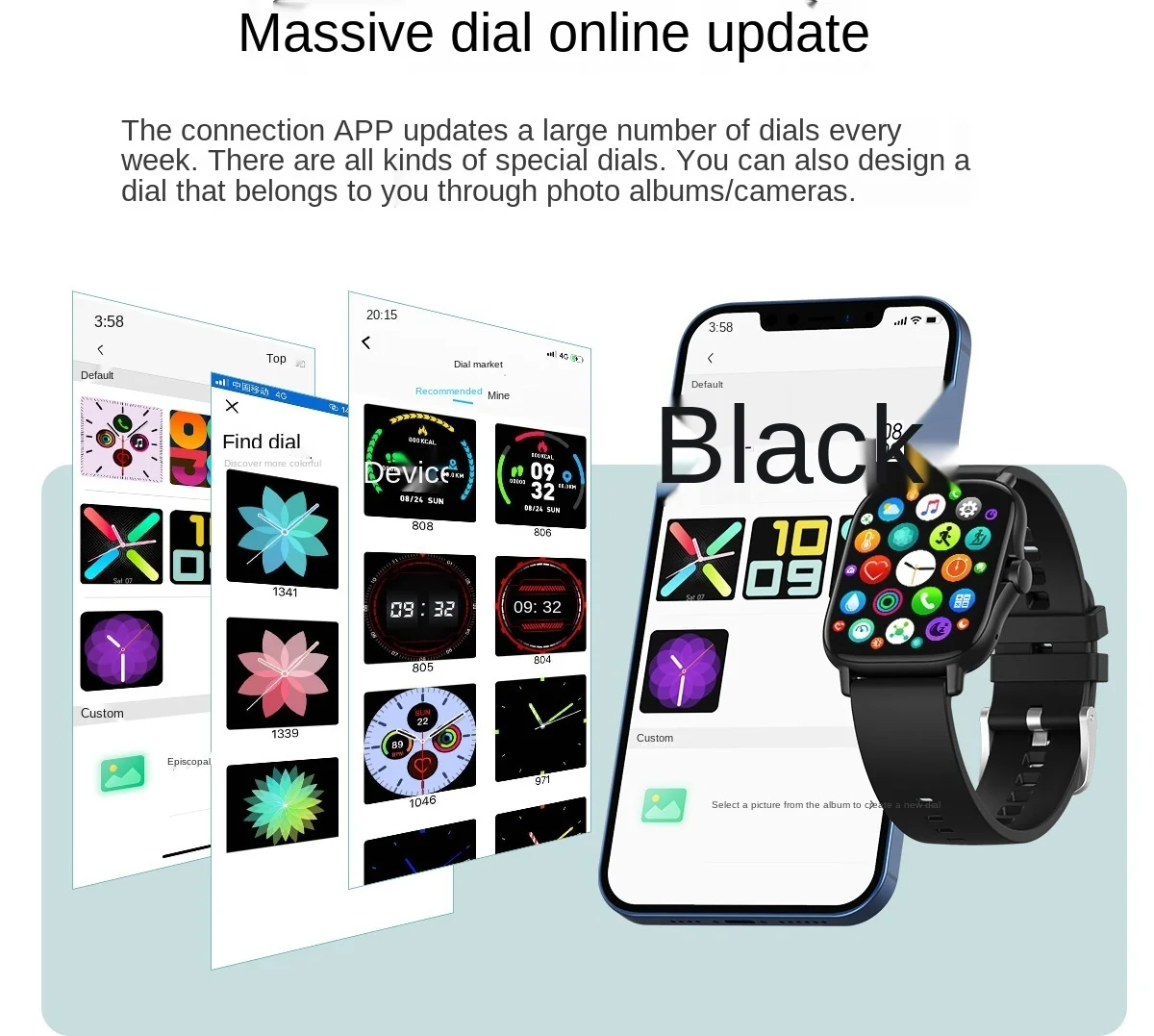 DW11 smart watch For men women multifunction measuring body temperature and heart rate  mens watch  waterproof fashion watches