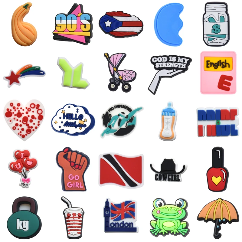 

Set Jeans Packs Shoe Charms Para Pins Decorations for Crocs Girl Kids Gifts Women Charm Men Wholesale Bulk Shoes Accessories Boy