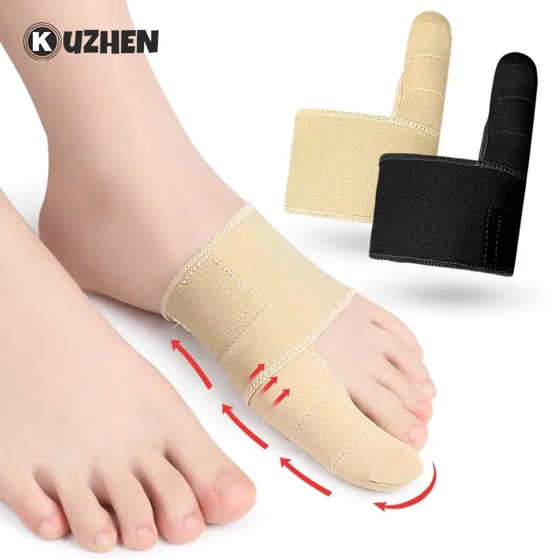 

1pc Bunion Corrector Pad Stretch Nylon Hallux Valgus Protector Guard Toe Separator Orthopedic Protector High Elastic Cloth