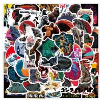 1050pcs godzilla stickers king kong sticker for laptop phone case girls cool anime stickers kids classic toys