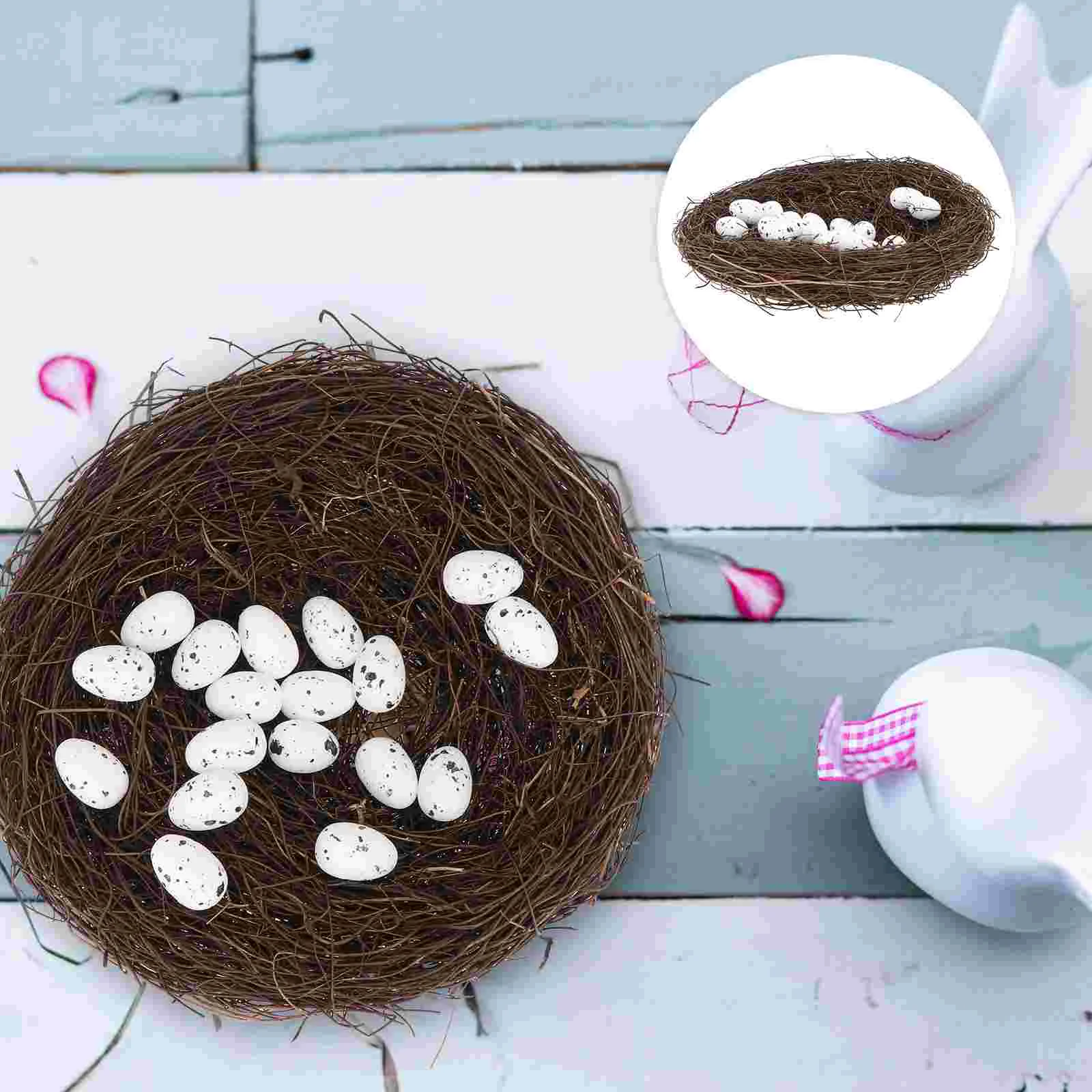 

Украшение в виде птиц на Пасху, искусственные яйца в виде птиц, украшения для вечеринки, украшение для дома, весеннее искусственное украшени...