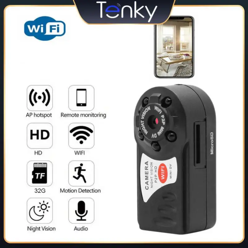 

Display Smoother Recorder Infrared 1080p Full Hd Mini Video Camcorder Long Standby Time Wireless Ip Cam Emote Monitoring