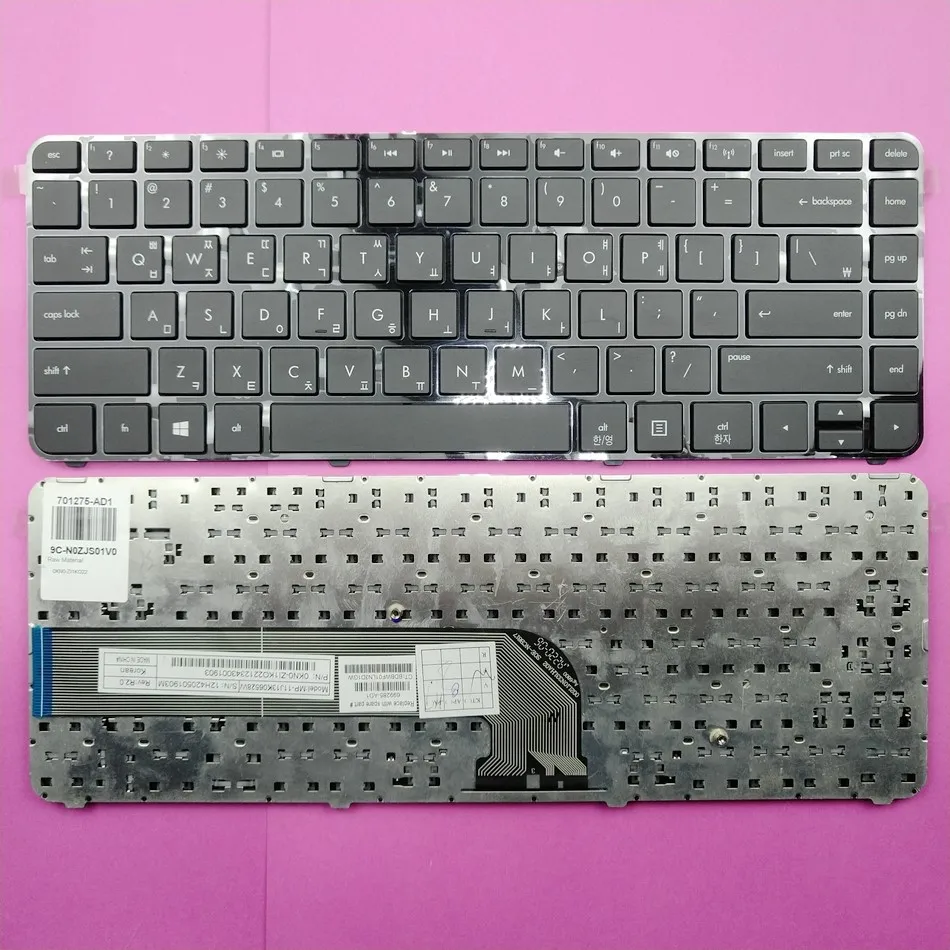

Korean Laptop Keyboard for HP Pavilion DV4-5000 DV4-5100 DV4-5200 DV4-5300 DV4-5A00 DV4-5B00 DV4T-5200 DV4T-5300 KR Layout
