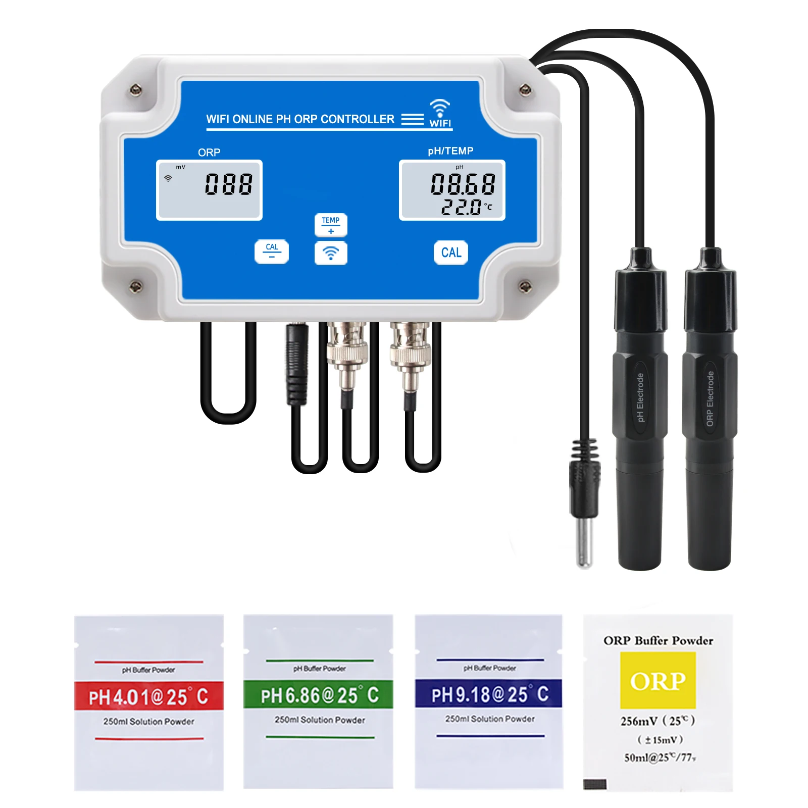 Умный Wi-Fi онлайн-измеритель PH ORP Temp тестер качества аквариумной воды монитор