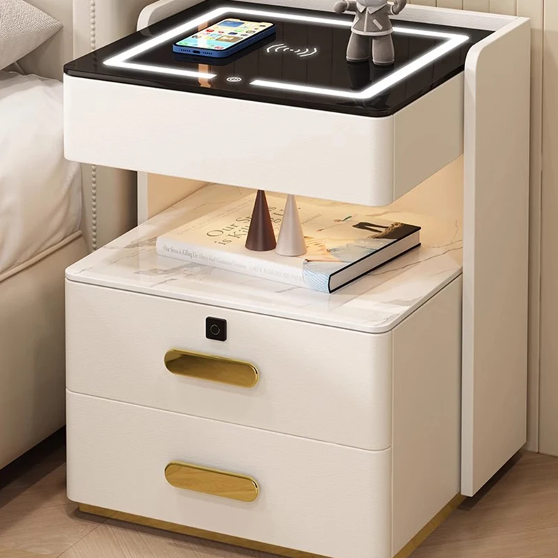 Современные деревянные тумбочки скандинавские мобильные роскошные креативные