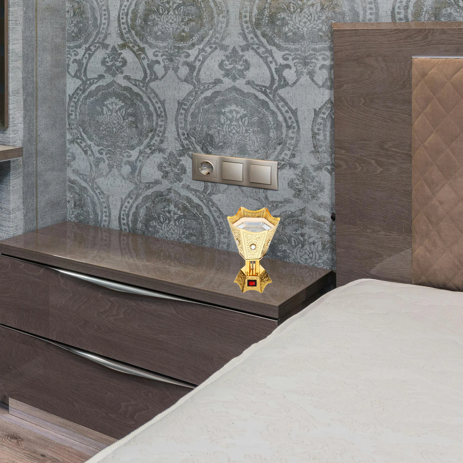 Фреза для благовоний настольная фреза с подставкой украшения (штепсельная Вилка