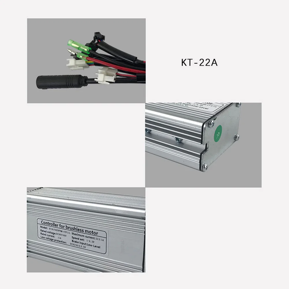 

36/48 в KT22A контроллер синусоидальной волны для электровелосипеда с аналогичной линией для 500 Вт бесщеточных моторов с синусоидальной волной серии KT, запчасти для электровелосипеда