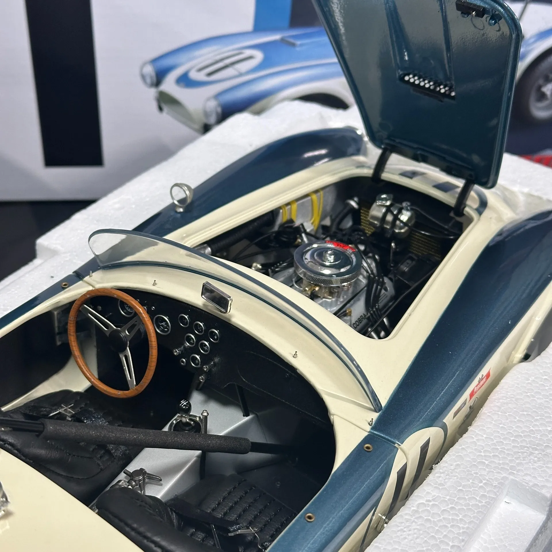 GMP 1:12 Shelby Cobra 289 1963 #11 имитация ограниченной серии все открытые металлические статические модели автомобиля игрушка подарок (art.: 3920c95faf059) - 3920c95faf059