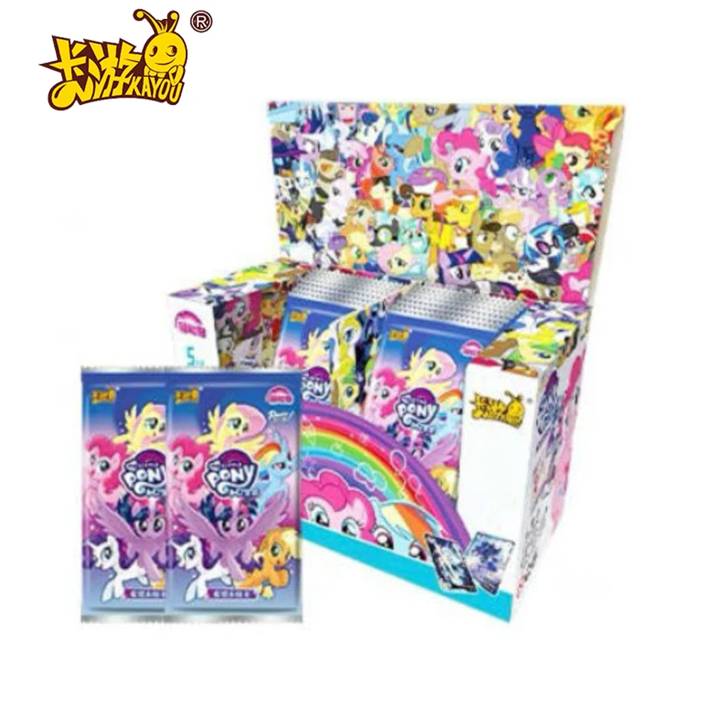 

KAYOU pony Polly card SC HRTRcard second play rainbow Hui moon Twilight package small card genuine princess card peripheral toys
