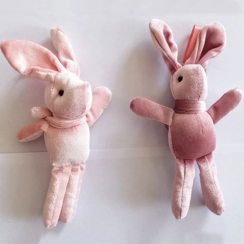 21CM Cute Soft Bunny Plush Animal Bunny Toy Pet Fashion Baby Girl Child Gift Birthday Doll Keychain Christmas Gift images - 6