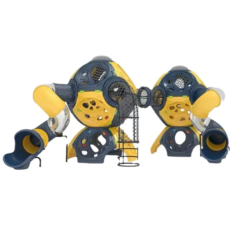 Детский сад большая уличная горка комбинированная рама для скалолазания детское