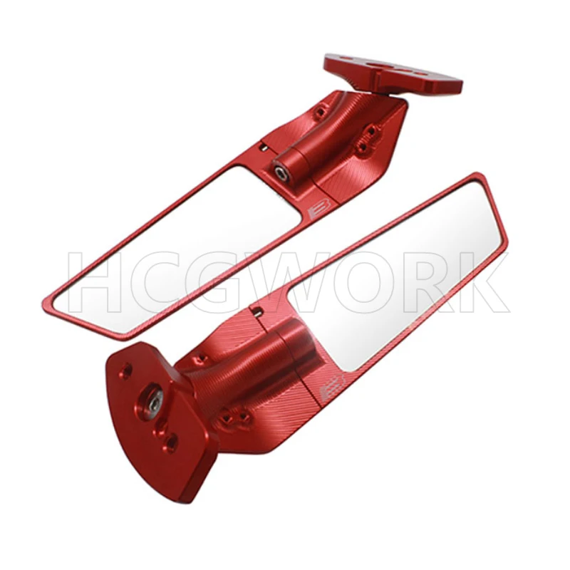 

Motorcycle Accessories Winglet Aerodynamic Wing Rearview Mirror for a Variety of Models