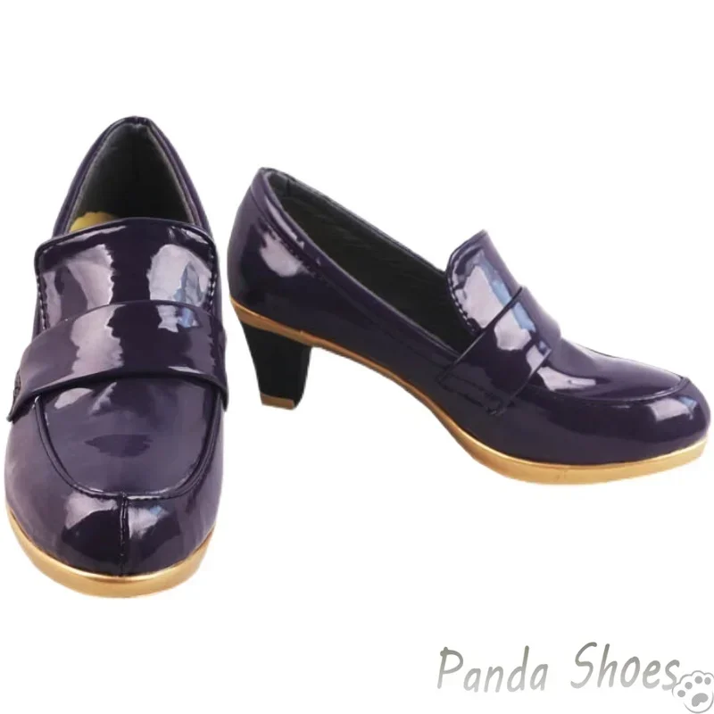 Re Zero Rem Ram Косплей ботинок черные