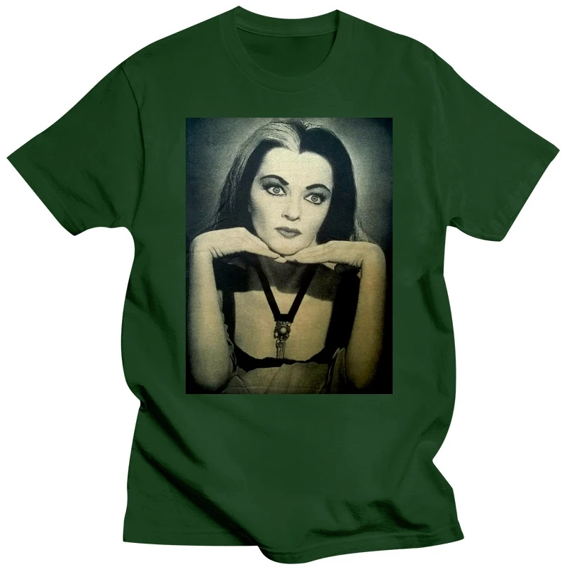 Футболка LILY Munsters The Addams Morticia Family Goth Horror Classic Sitcom TV для молодежи среднего возраста Old