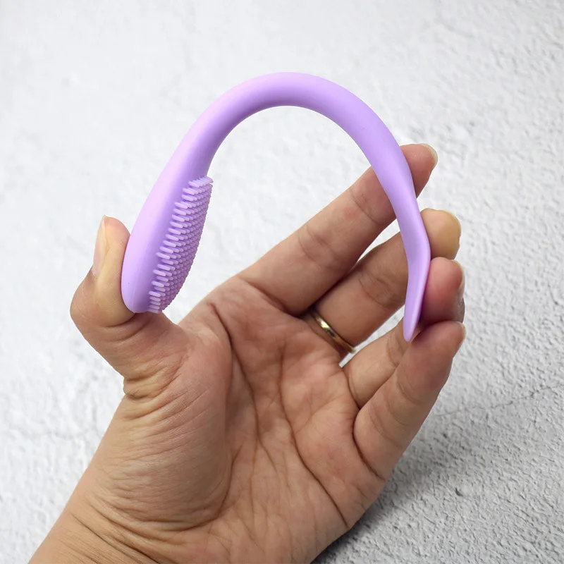 Мягкая силиконовая маска для лица кисточка мытья отшелушивающие щетки очистки