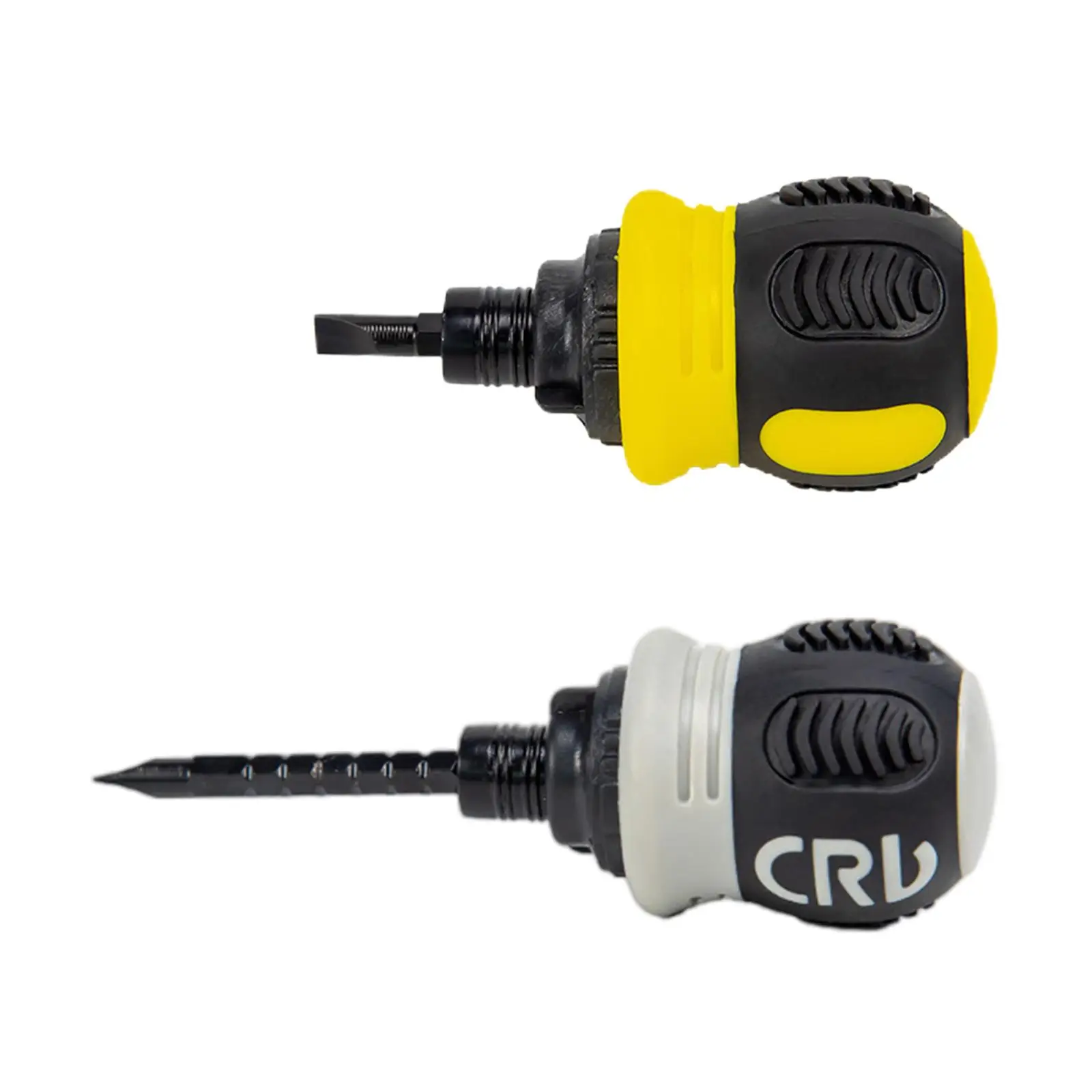 

Ratcheting Screwdriver Set Hand Tools 2in1 Phillips Slotted Pocket Size