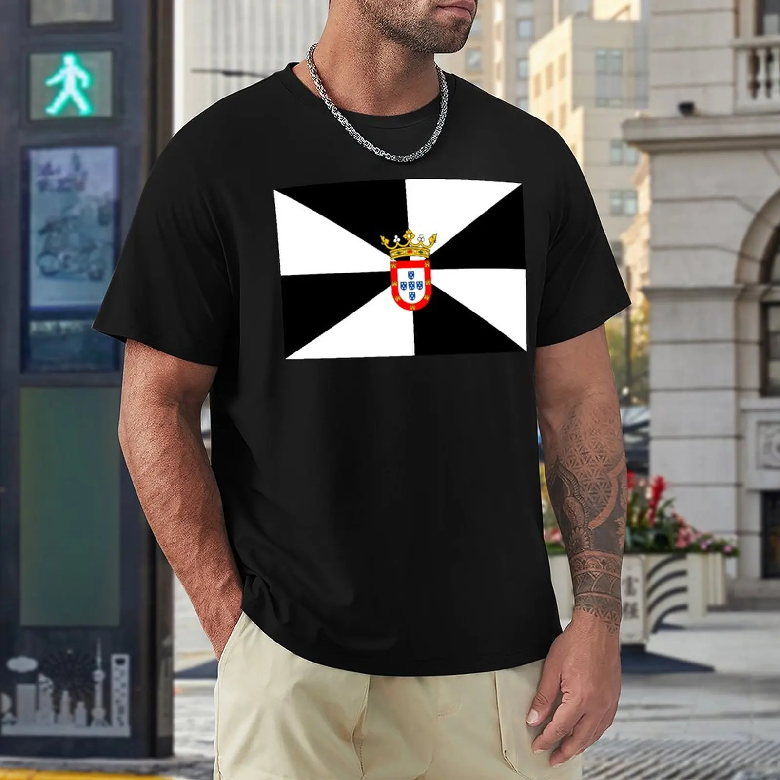 

Top Tee Flag Ceuta Novelty Fitness Eur Size High Quality