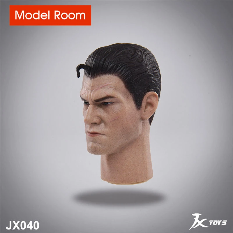 JXTOYS JX040 1/6 голова Карателя из комиксов мужская модель с резьбой по голове солдата