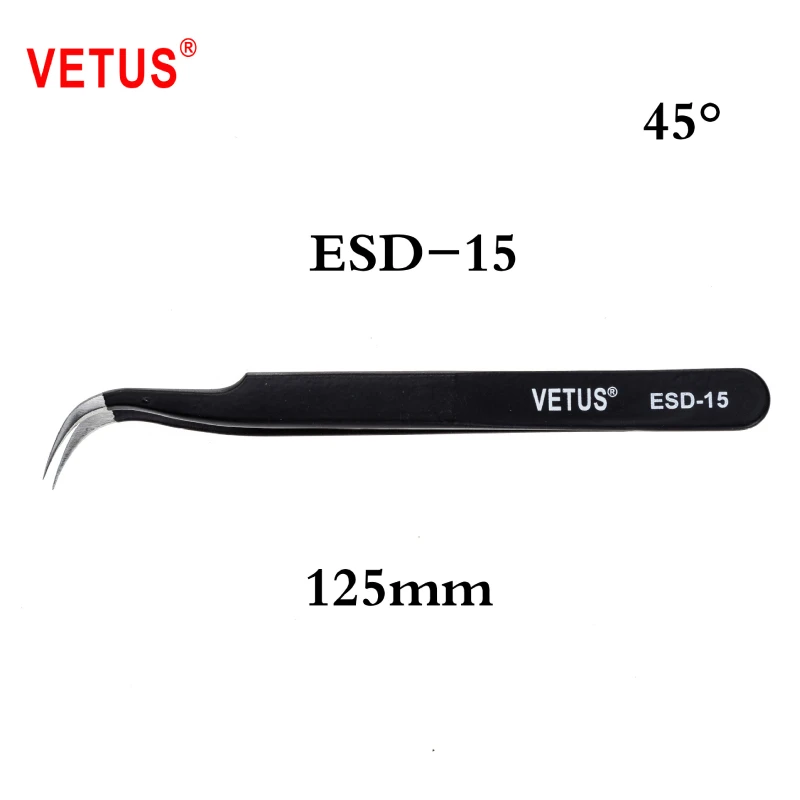 

Набор пинцетов VETUS ESD из нержавеющей стали