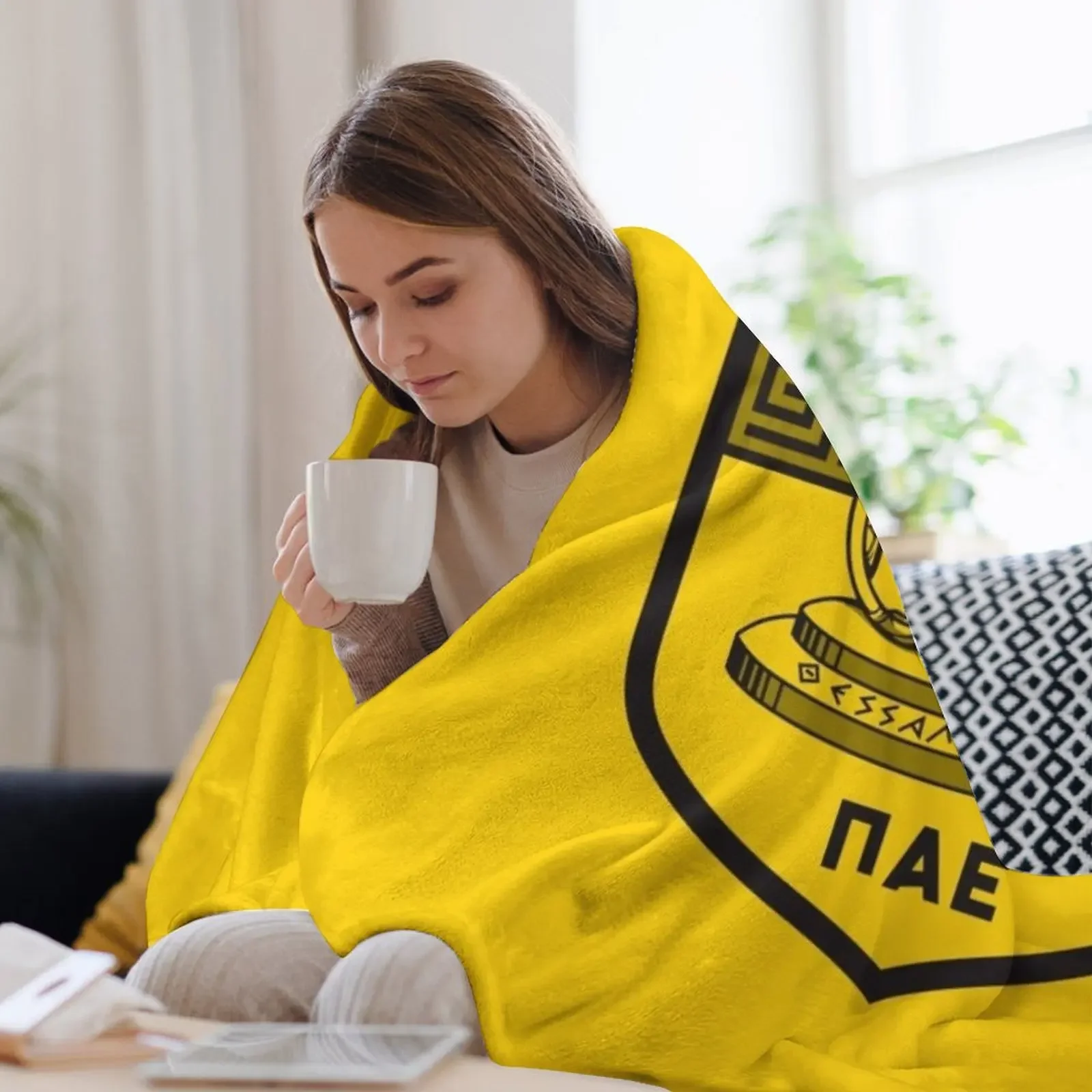 Одеяло для футбольного клуба Aris Салоники одеяла кровати украшения диванов