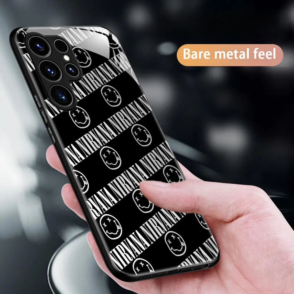 Фото Чехол для телефона NIRVANA для Samsung S26 S25 S24 S23 S22 S21 S20 Plus Ultra Fold A Glass Magnetic Case №2