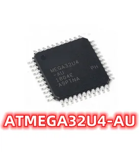 New ATMEGA32U4-AU ATMEGA32U4-AUR Series 16 MHz 32 KB Flash 2.5 KB SRAM 8-Bit TQFP-44