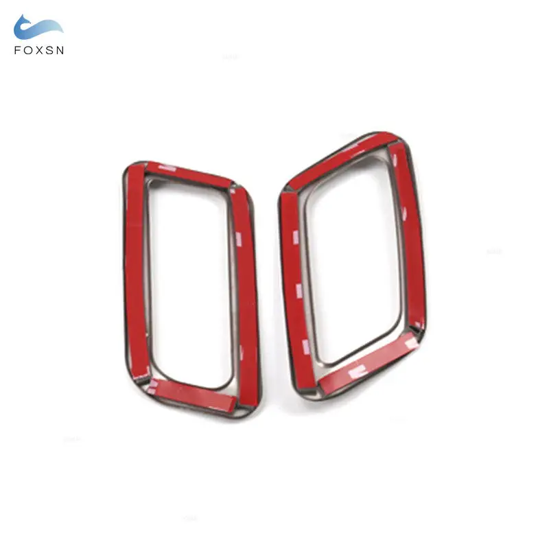 Нержавеющая сталь Стайлинг автомобиля приборная панель боковая крышка