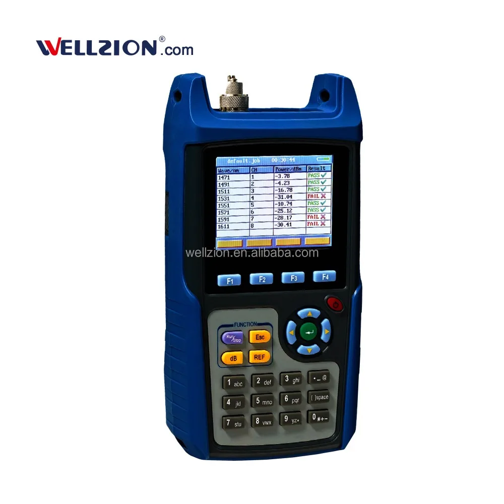 

AE600,1271nm to 1611nm 16 Channel Optical CWDM Analyzer